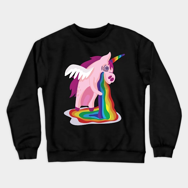 Unicorn Crewneck Sweatshirt by Shalini Kaushal